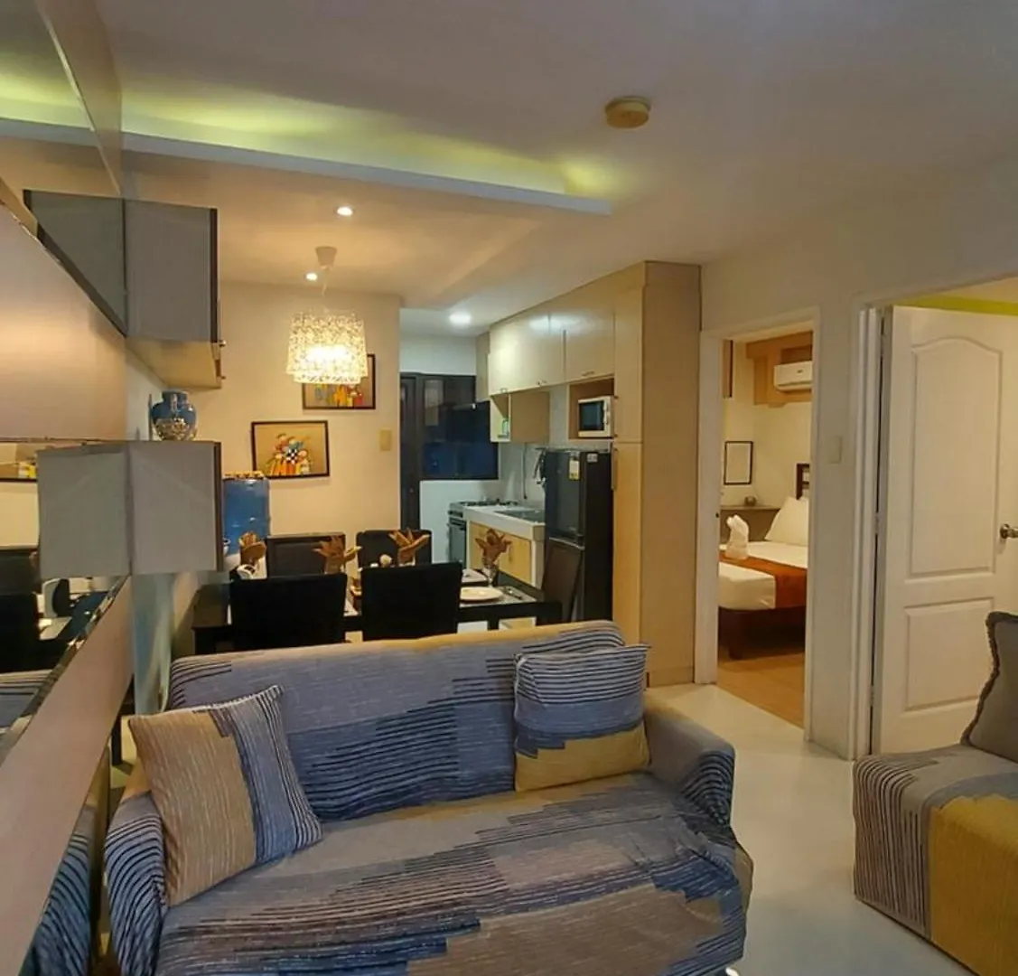 Cozy 2 Bedrooms One Oasis Fullyfurnished Back Sm Mall Ecoland Davao City Filipíny